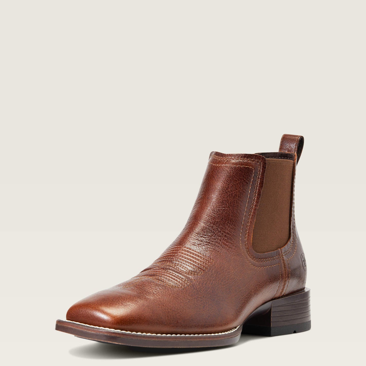 Booker Chelsea Wide Square Toe Western Boot Men | Ariat outlet