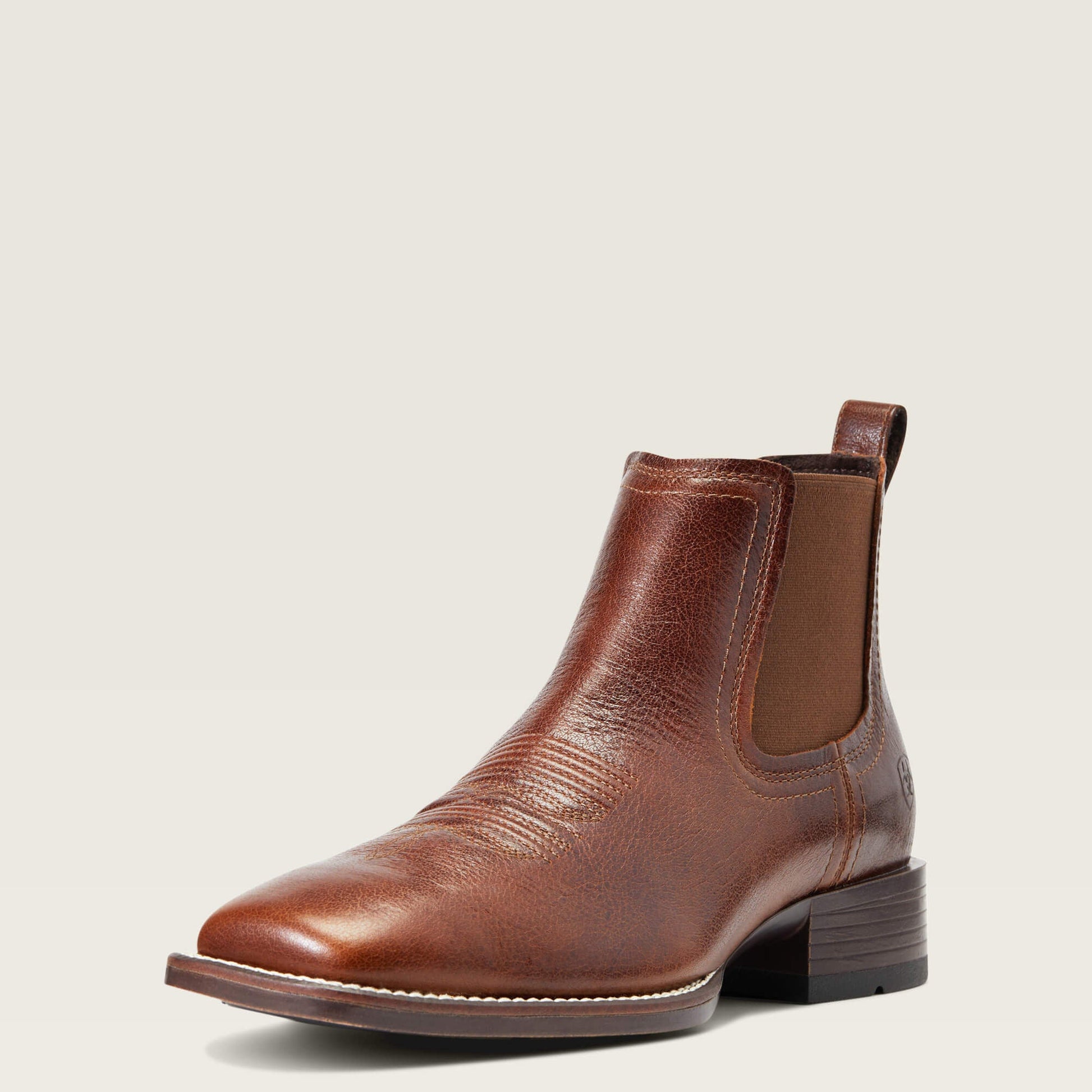 Booker Chelsea Wide Square Toe Western Boot Men | Ariat outlet