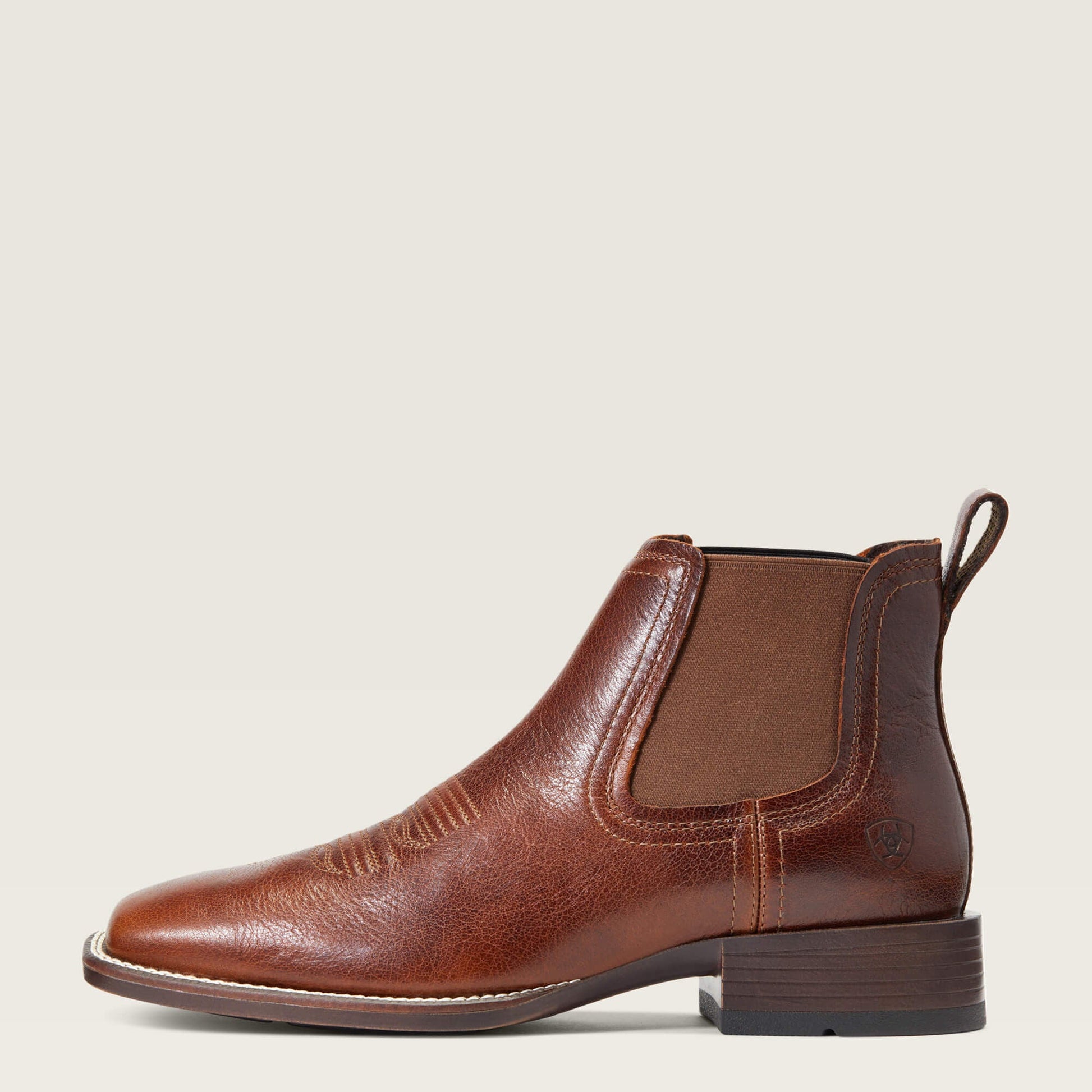 Booker Chelsea Wide Square Toe Western Boot Men | Ariat outlet