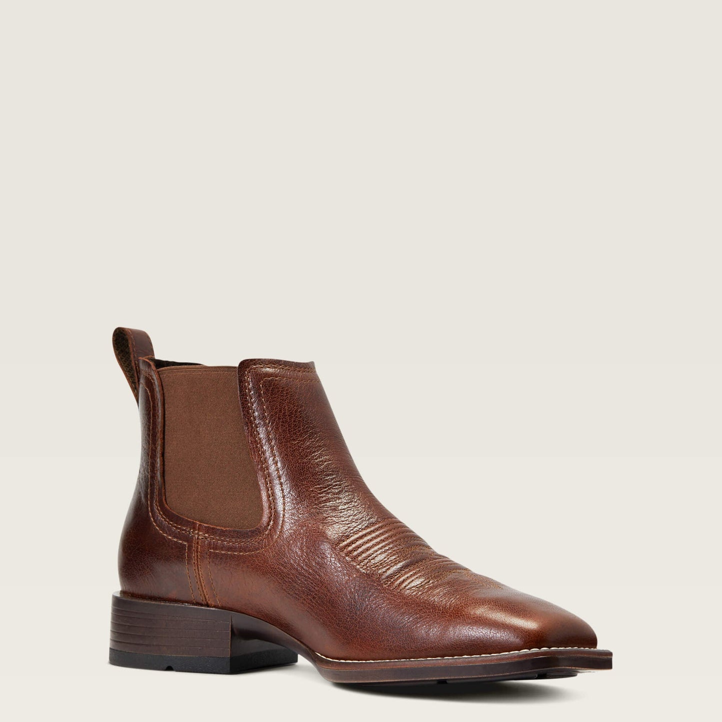 Booker Chelsea Wide Square Toe Western Boot Men | Ariat outlet