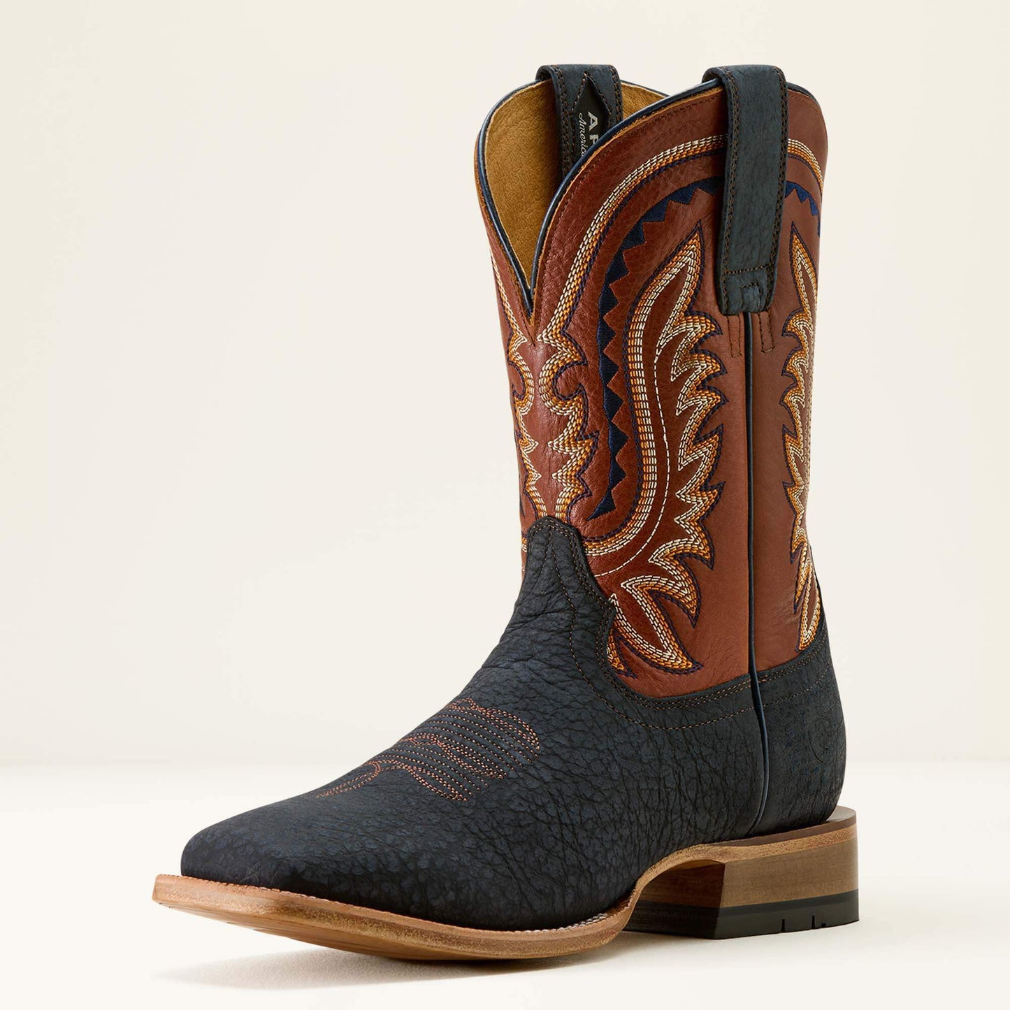 Rock Ridge Wide Square Toe Western Boot Men | Ariat sale
