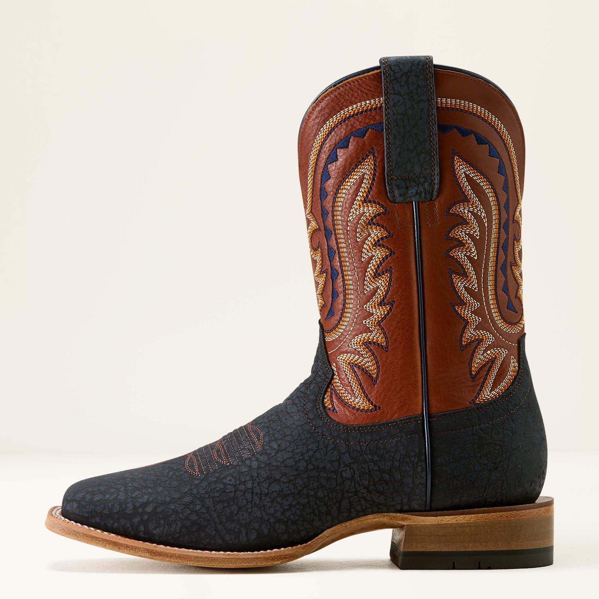 Rock Ridge Wide Square Toe Western Boot Men | Ariat sale