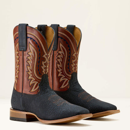 Rock Ridge Wide Square Toe Western Boot Men | Ariat sale