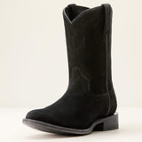 STONEWASHED BLACK SUEDE