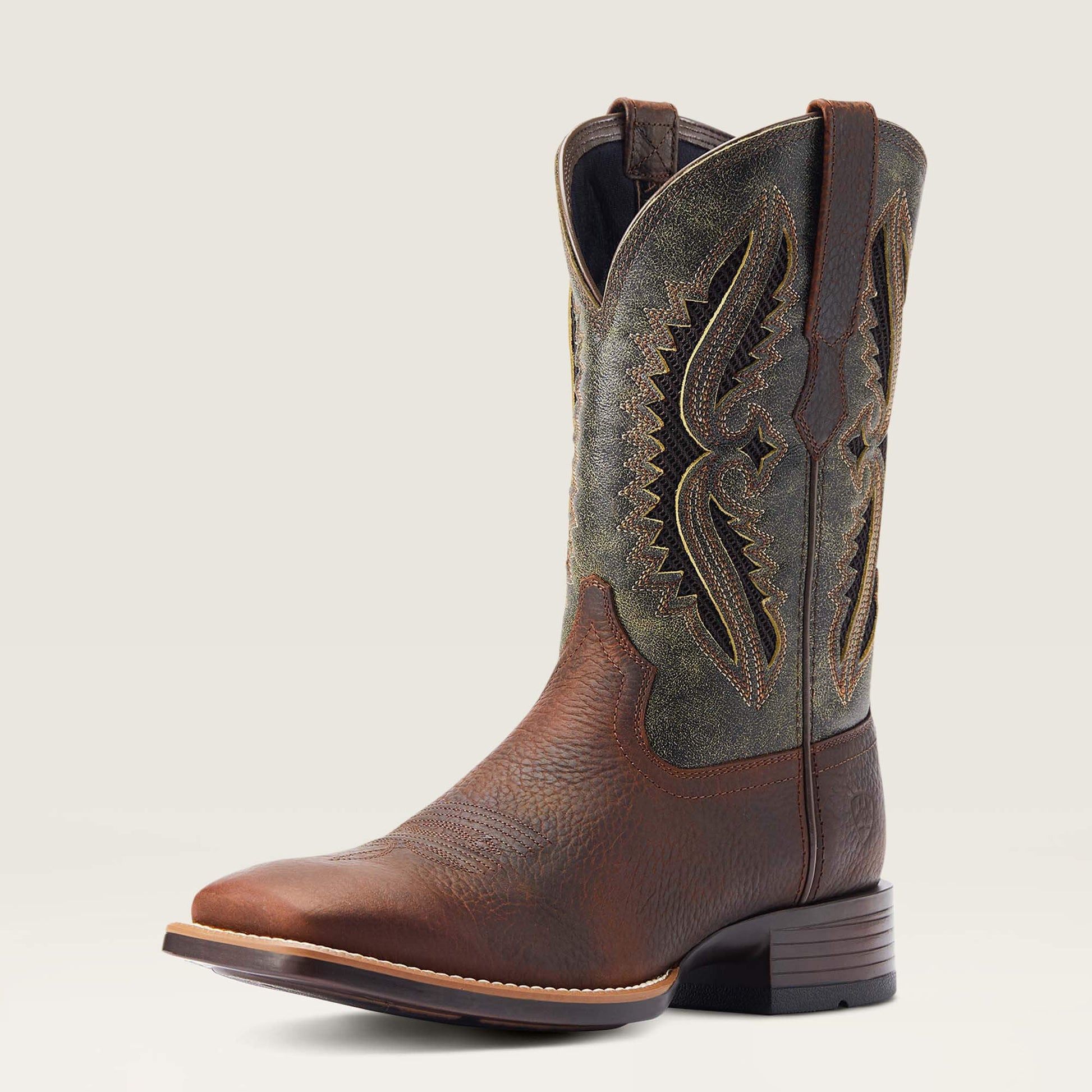 Rowder VentTEK 360 Wide Square Toe Cowboy Boot Men | Ariat outlet