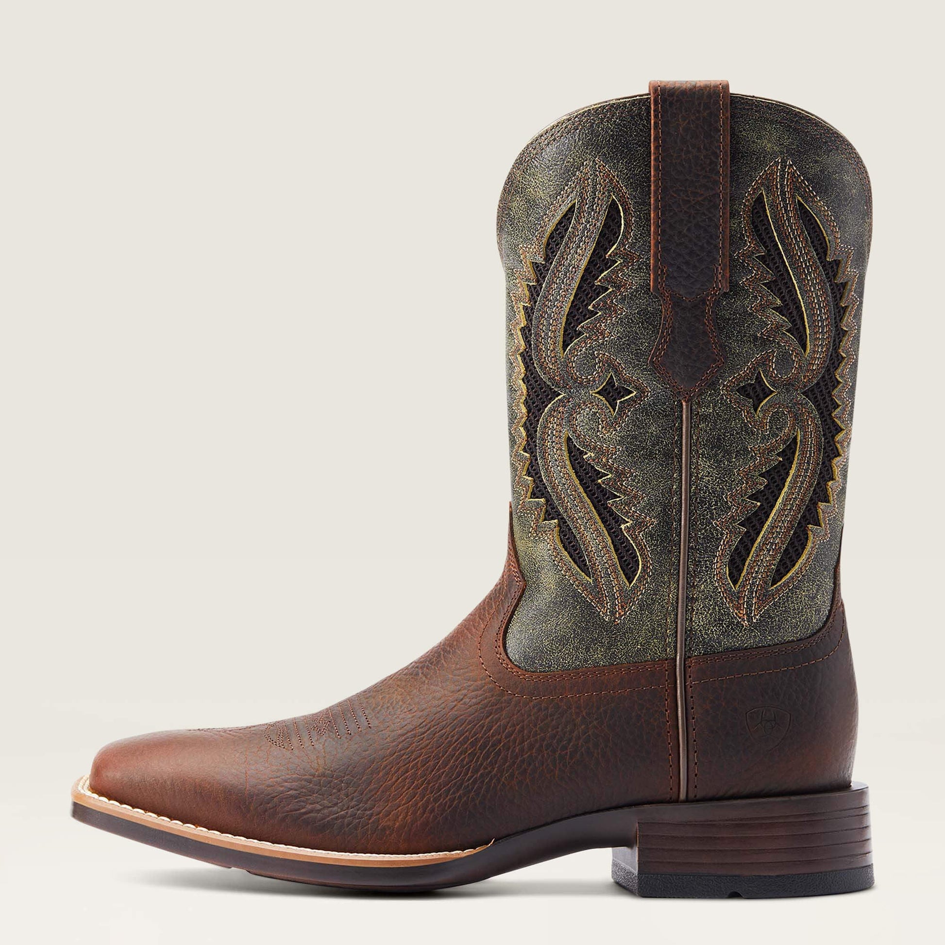 Rowder VentTEK 360 Wide Square Toe Cowboy Boot Men | Ariat outlet