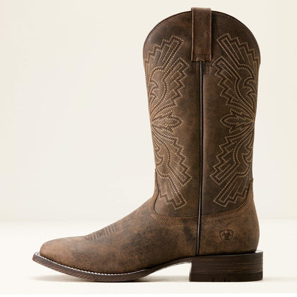 Sting Wide Square Toe Cowboy Boot Men | Ariat discount