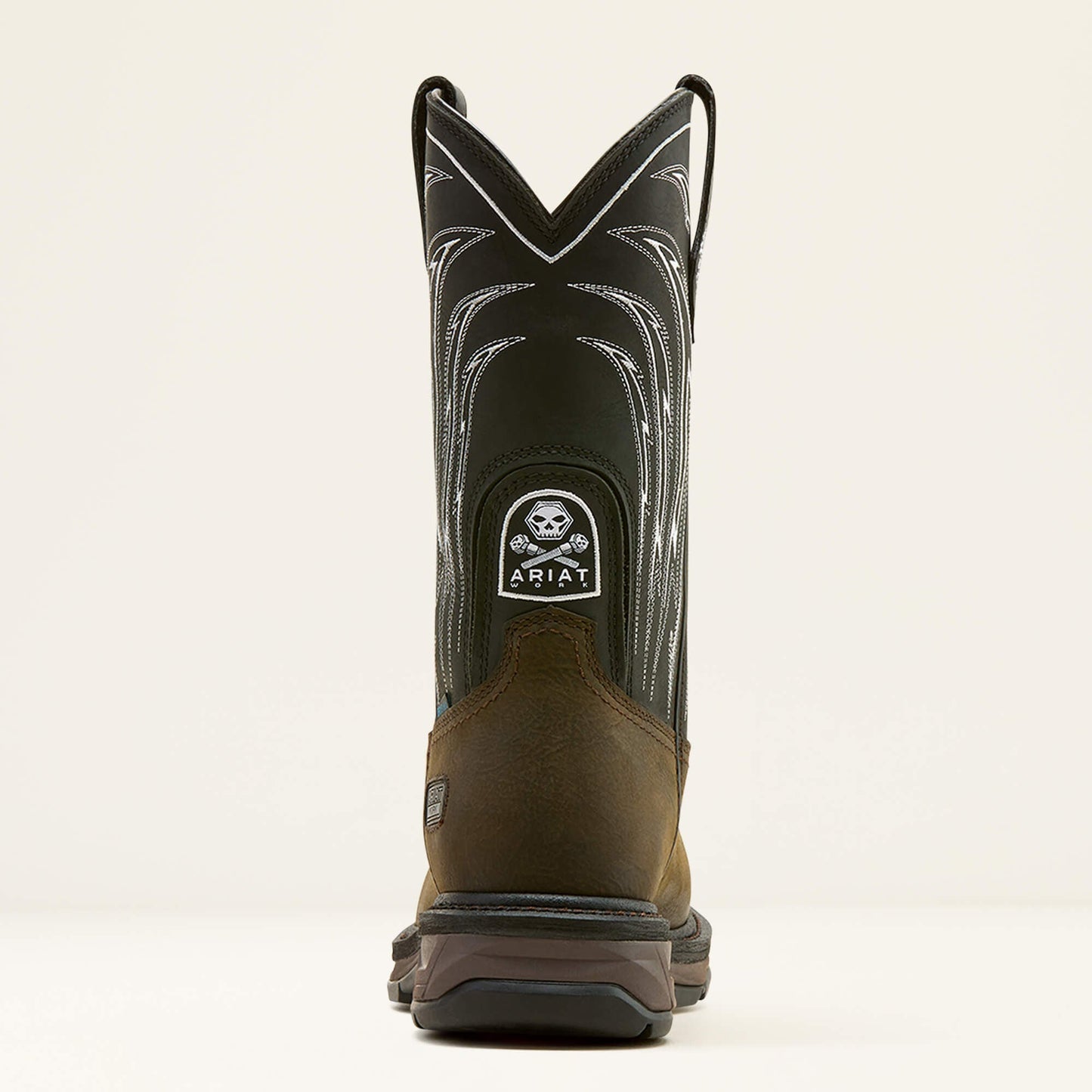 WorkHog XT Bolt Skull Waterproof Wide Square Toe Carbon Toe Work Boot Men | Ariat for sale