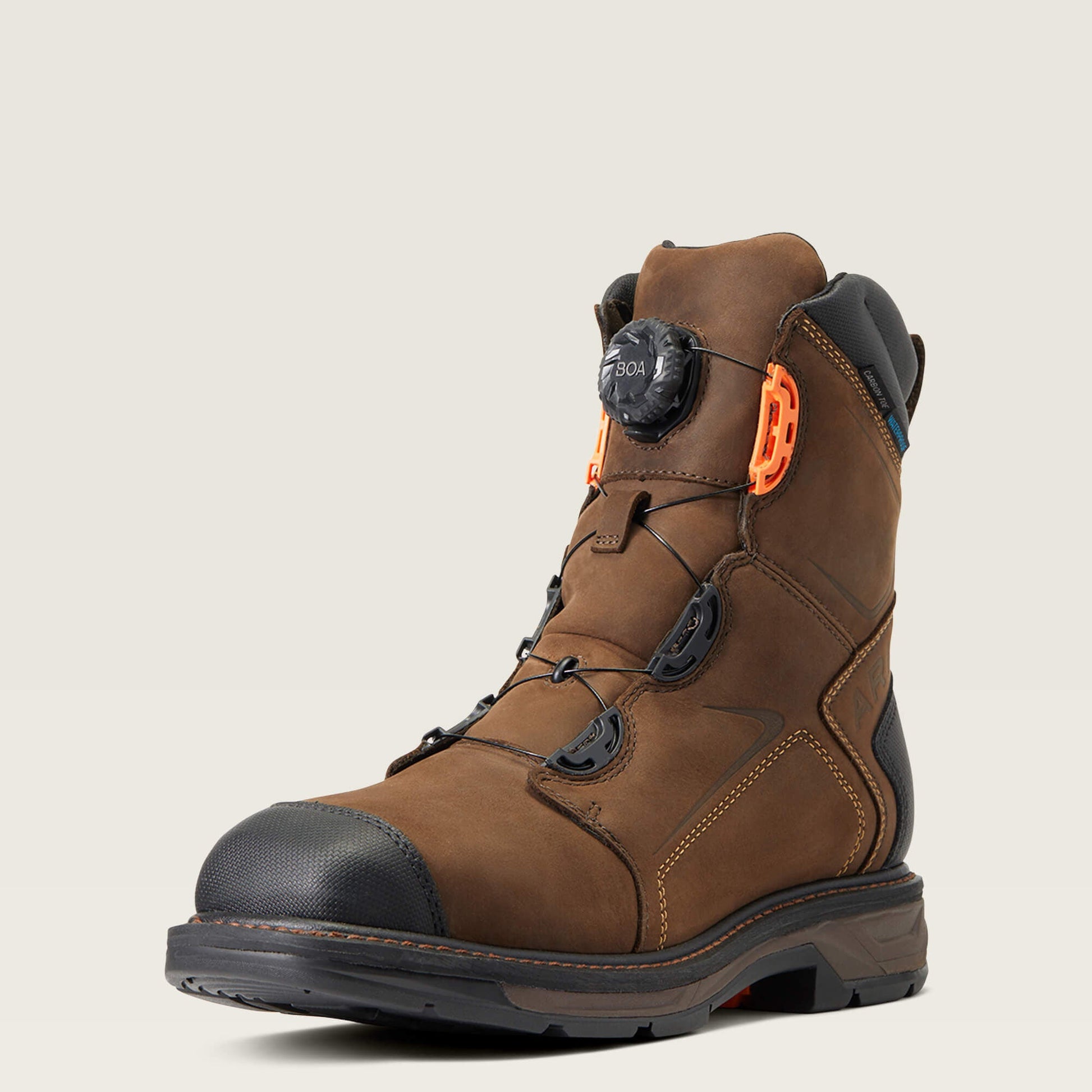 WorkHog XT 8" BOA Waterproof Carbon Toe Work Boot Men | Ariat online