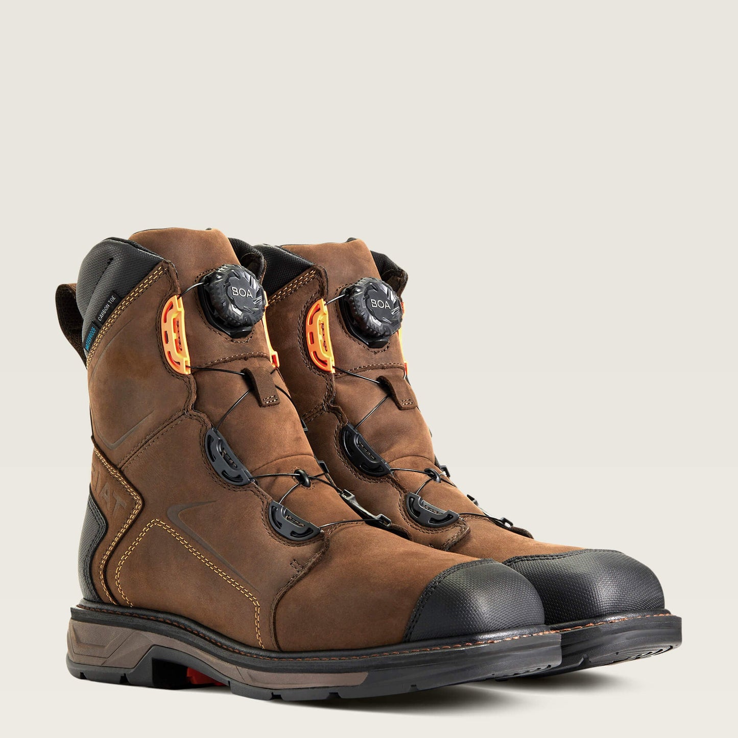 WorkHog XT 8" BOA Waterproof Carbon Toe Work Boot Men | Ariat online