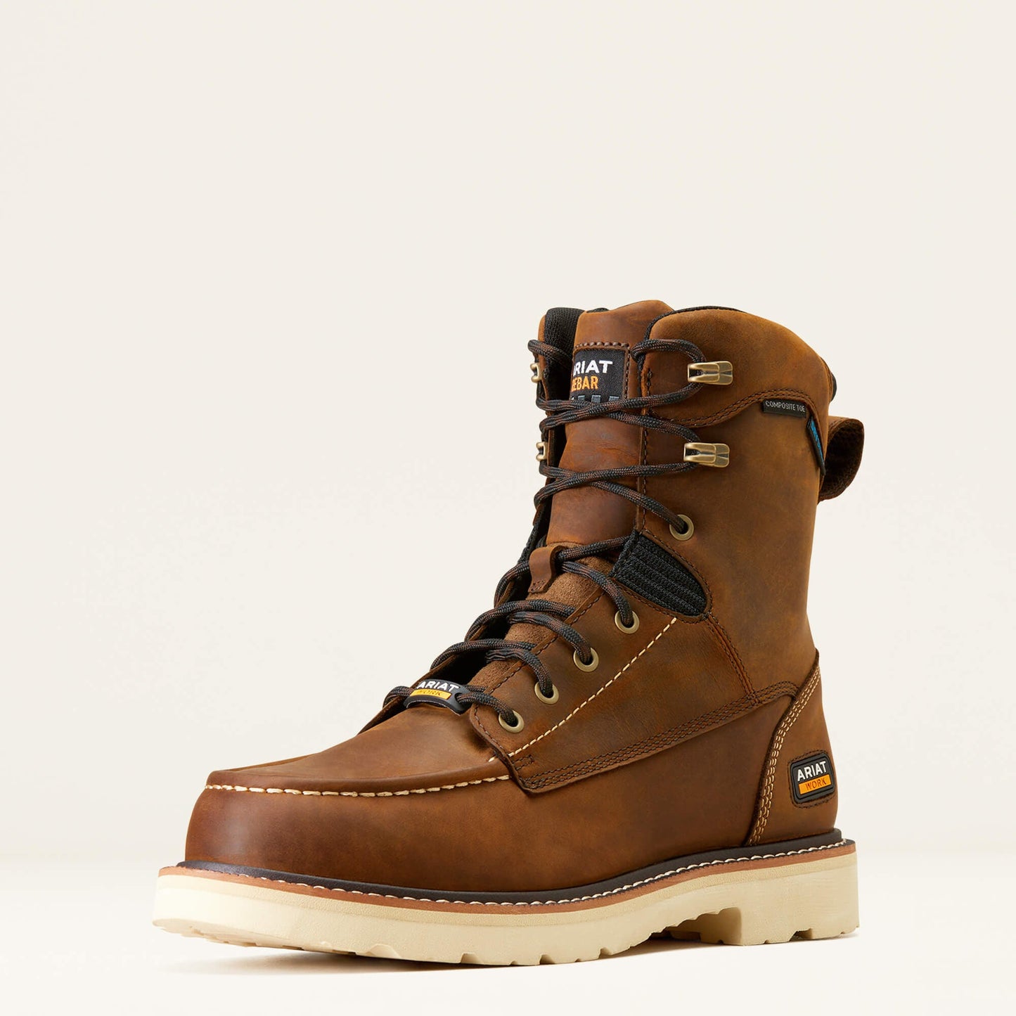 Rebar Lift 8" Waterproof Composite Toe Work Boot Men | Ariat online shop