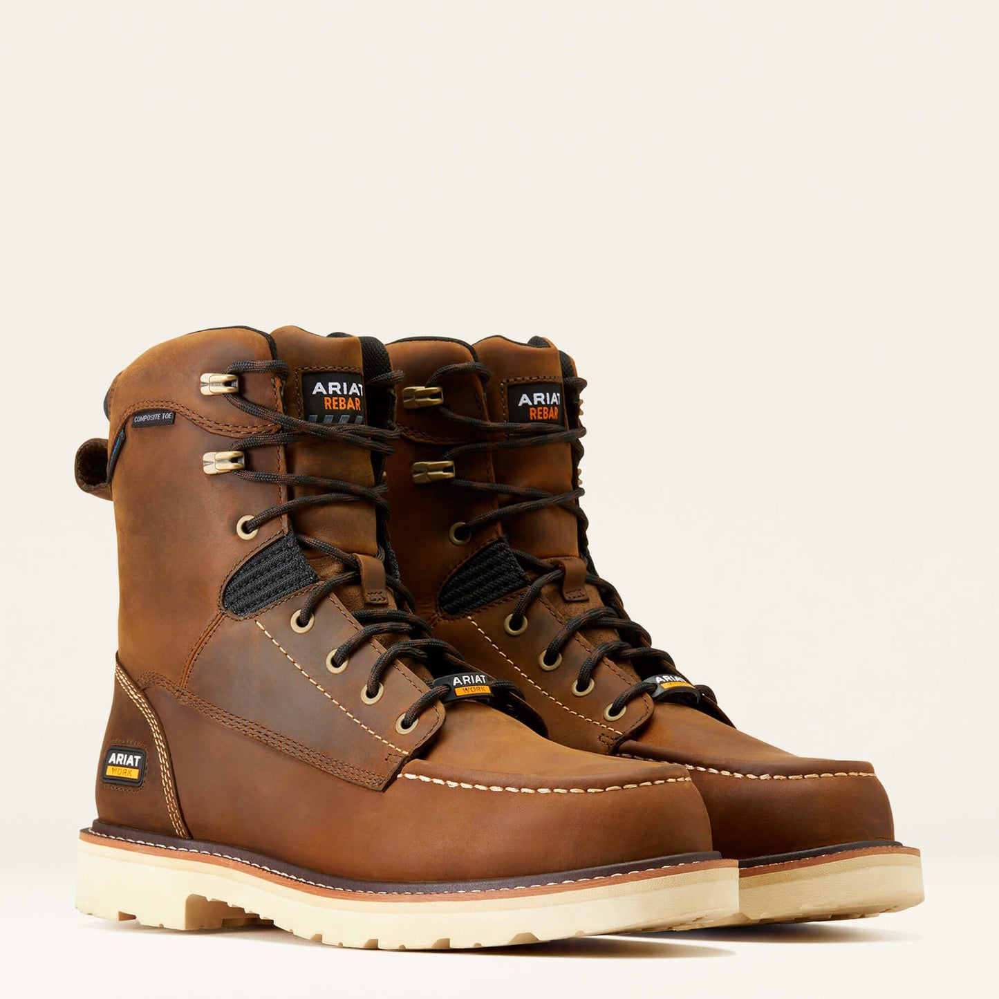 Rebar Lift 8" Waterproof Composite Toe Work Boot Men | Ariat online shop
