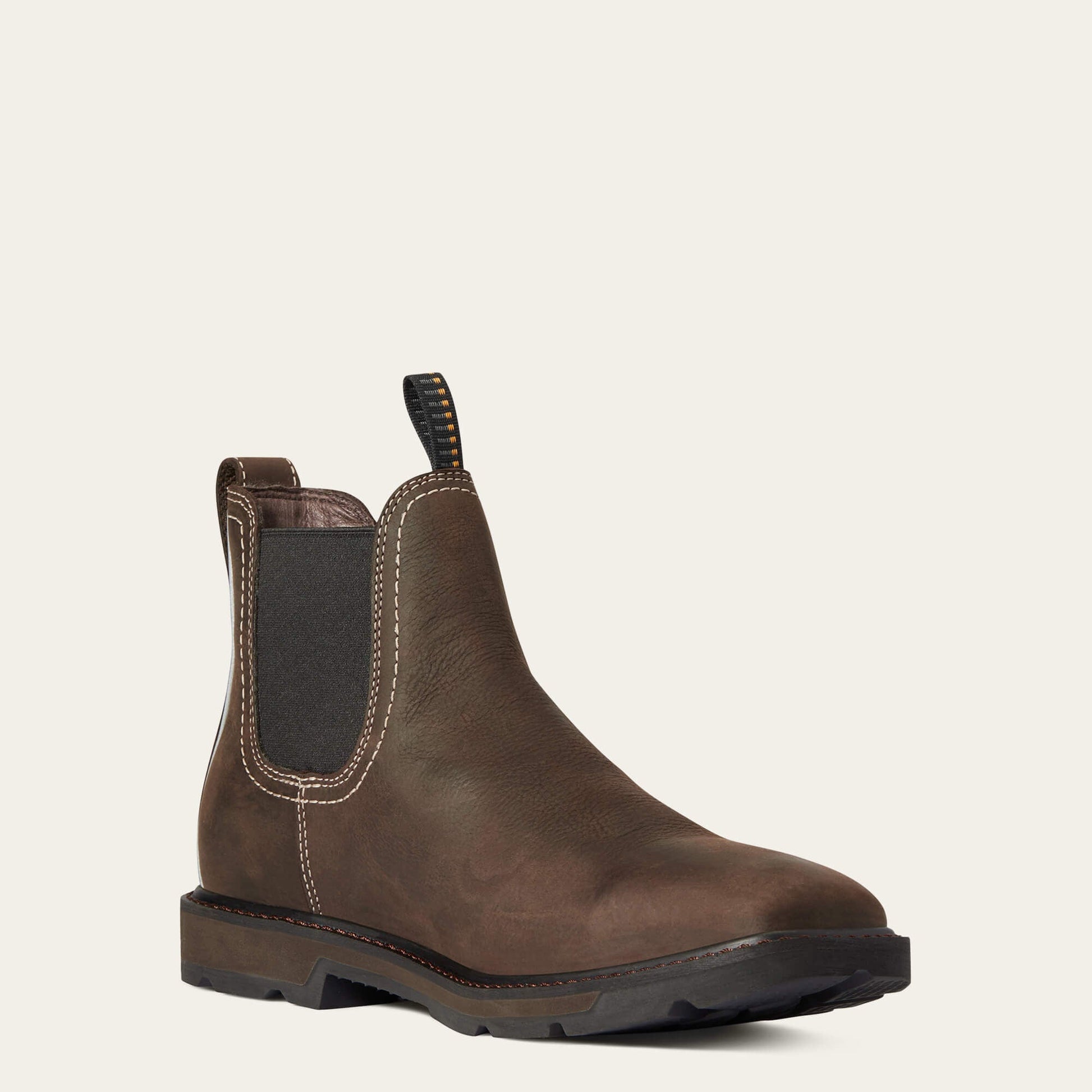 Groundbreaker Chelsea Wide Square Toe Waterproof Work Boot Men | Ariat on sale