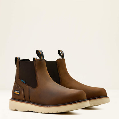 Rebar Wedge Chelsea Waterproof Work Boot Men | Ariat for sale