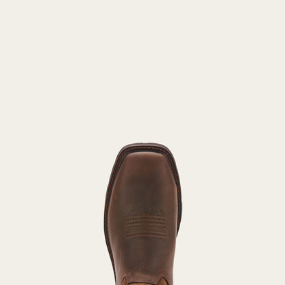 Groundbreaker Wide Square Toe Waterproof Steel Toe Work Boot Men | Ariat outlet