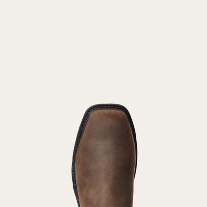 Groundbreaker Chelsea Wide Square Toe Waterproof Steel Toe Work Boot Men | Ariat sale
