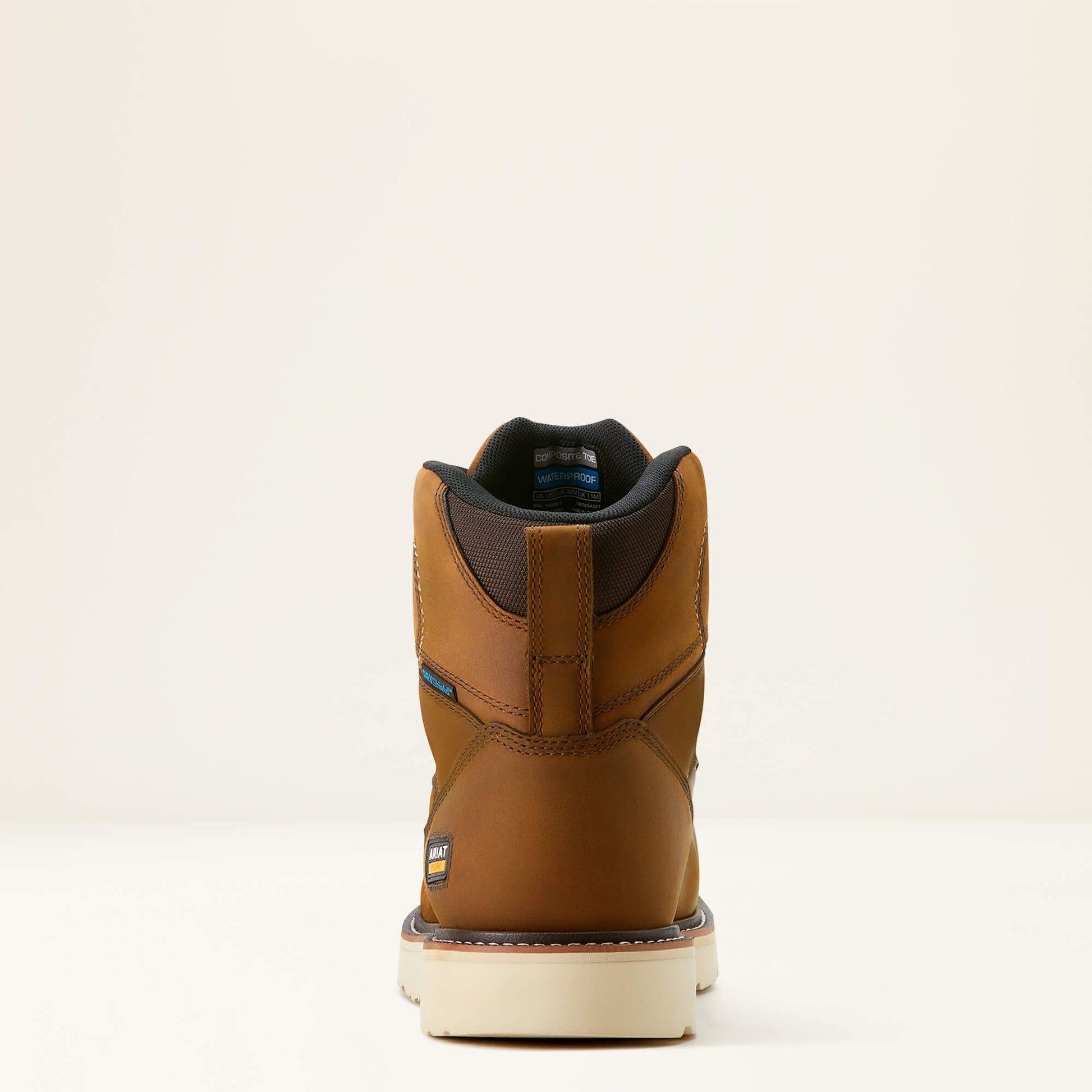 Rebar Wedge Moc Toe 6" Waterproof Composite Toe Work Boot Men | Ariat for sale