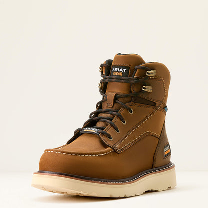 Rebar Wedge Moc Toe 6" Waterproof Work Boot Men | Ariat outlet