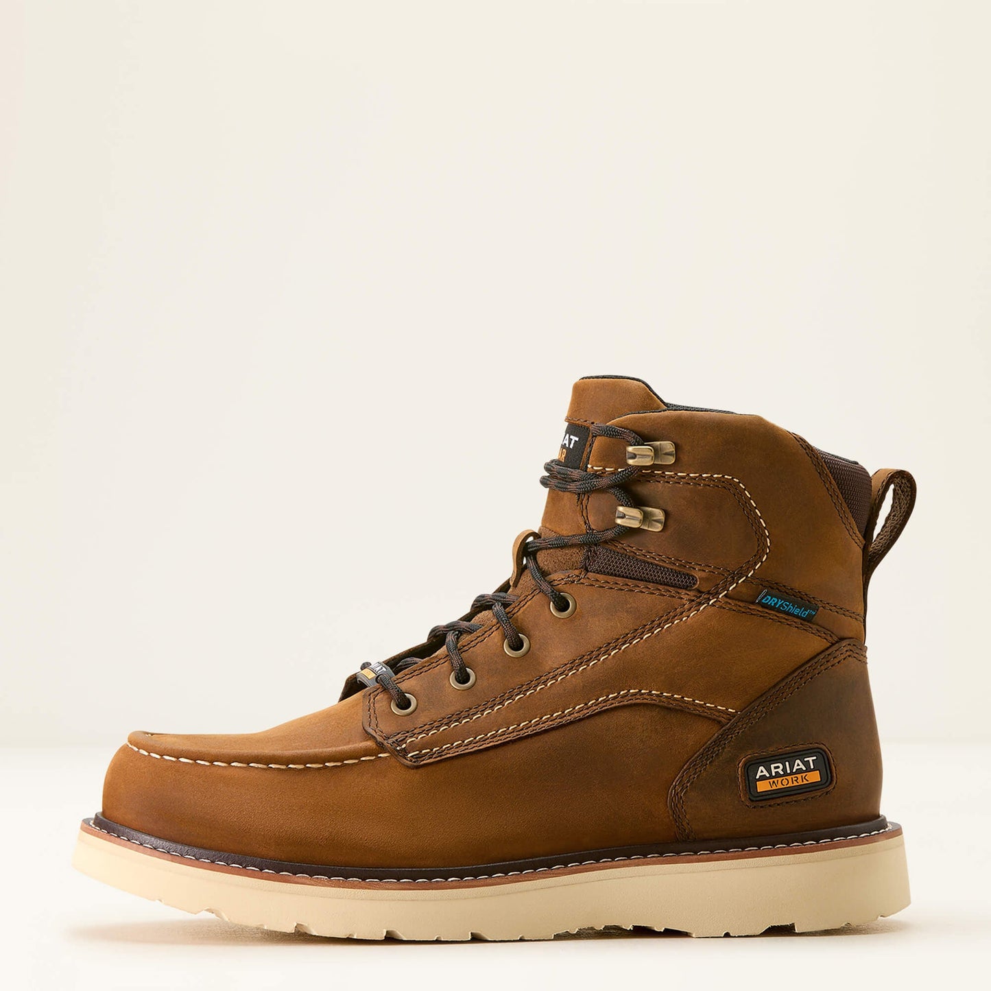 Rebar Wedge Moc Toe 6" Waterproof Work Boot Men | Ariat outlet