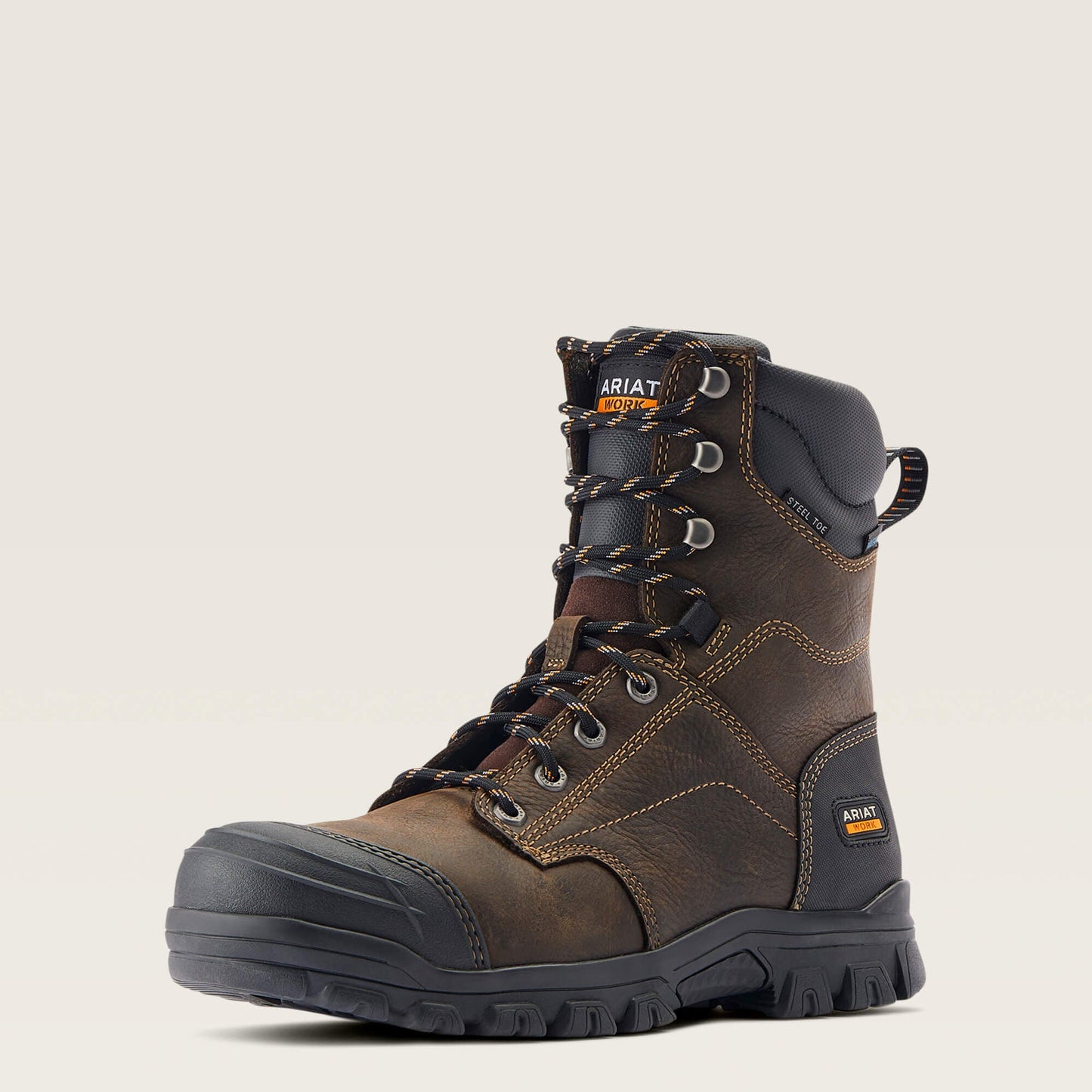 Treadfast 8" Waterproof Steel Toe Work Boot Men | Ariat sale
