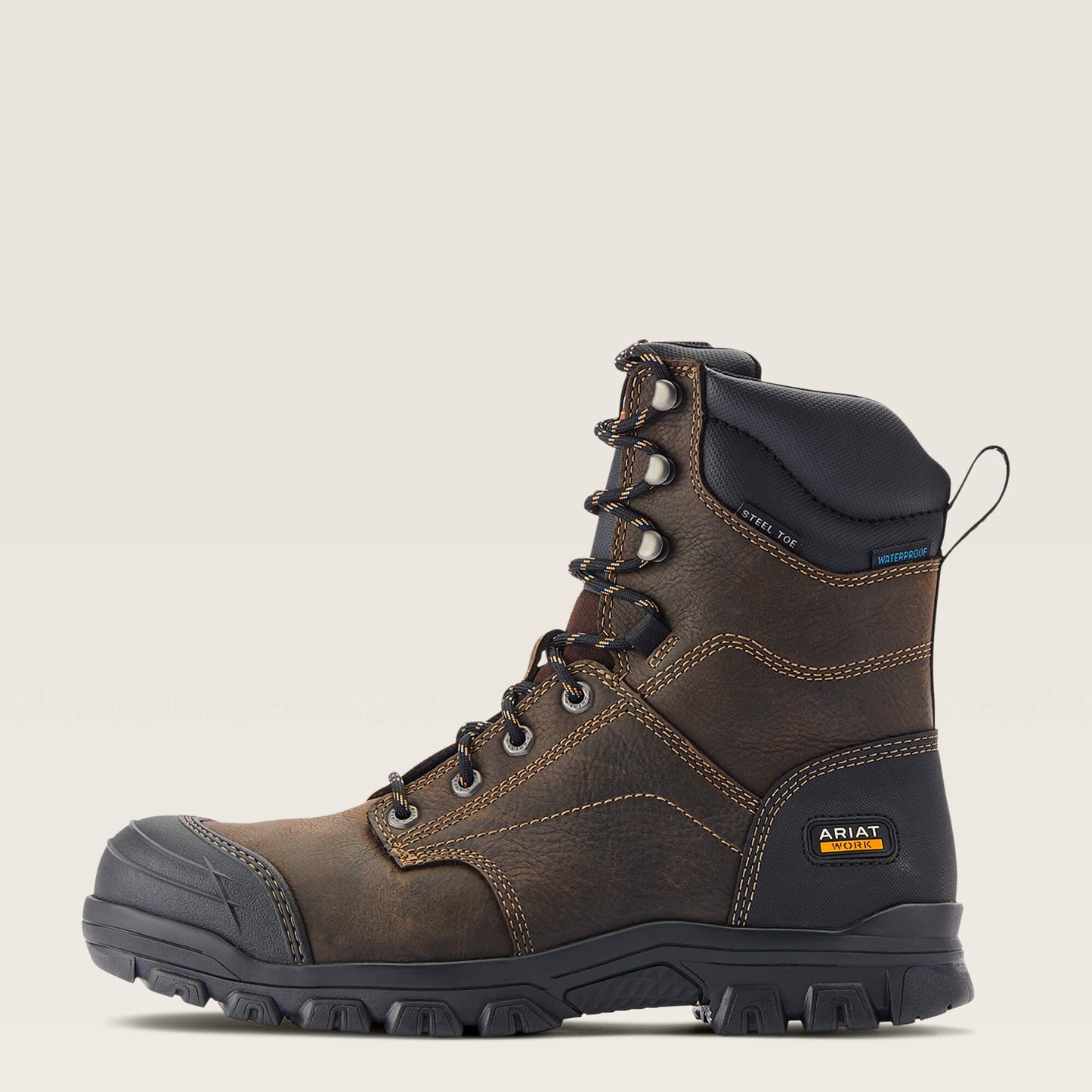 Treadfast 8" Waterproof Steel Toe Work Boot Men | Ariat sale