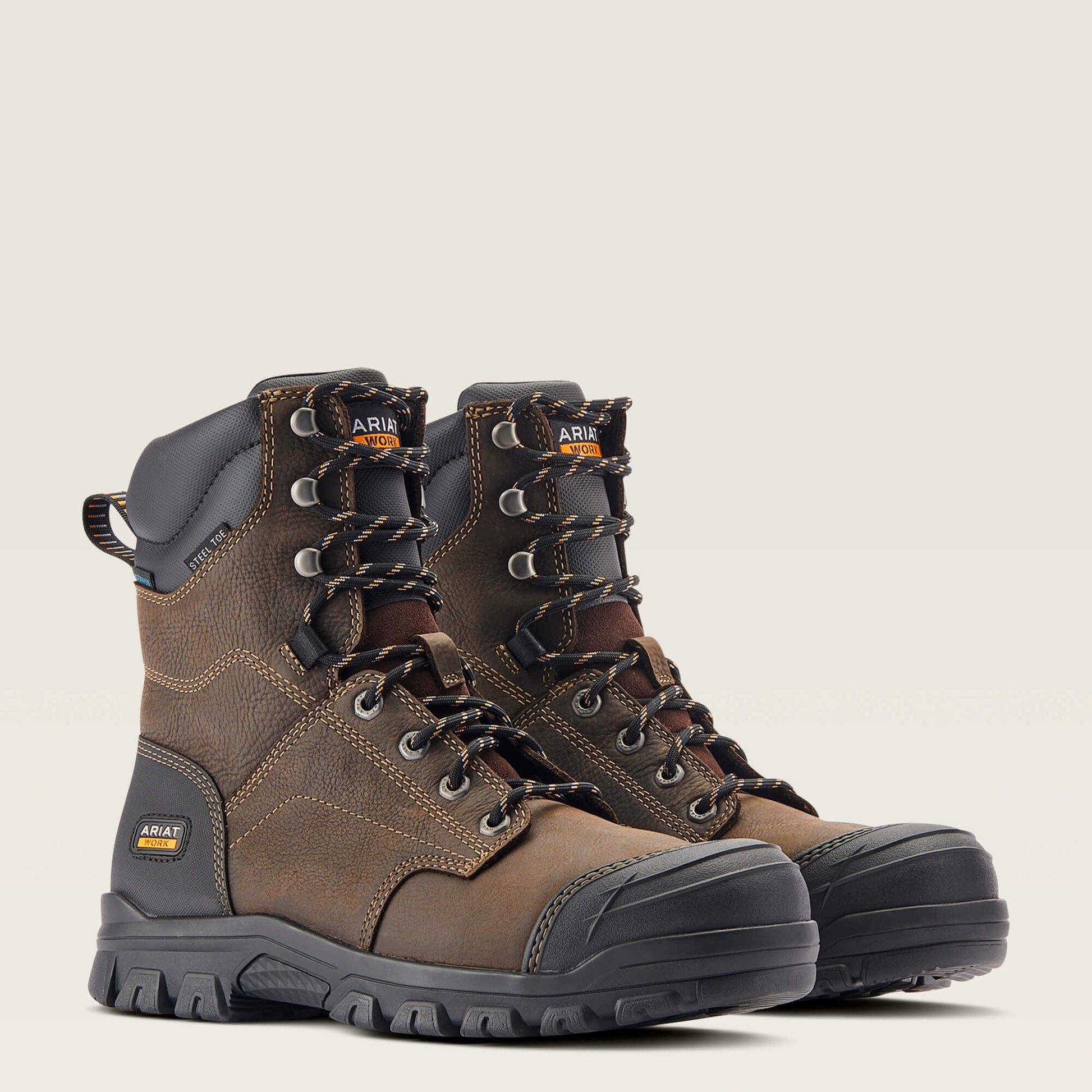 Treadfast 8" Waterproof Steel Toe Work Boot Men | Ariat sale