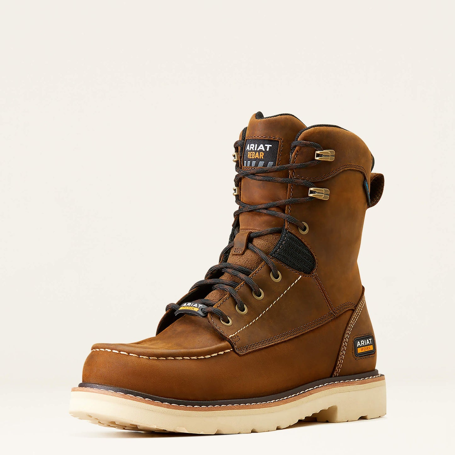 Rebar Lift 8" Waterproof Work Boot Men | Ariat on sale