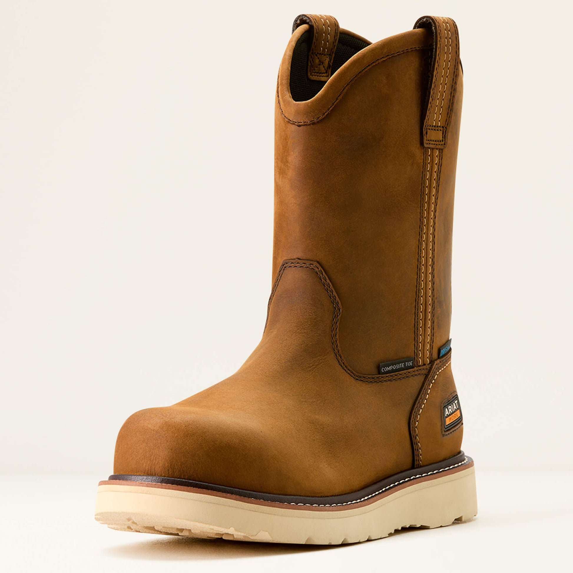 Rebar Wedge Pull-On Waterproof Composite Toe Work Boot Men | Ariat online shop