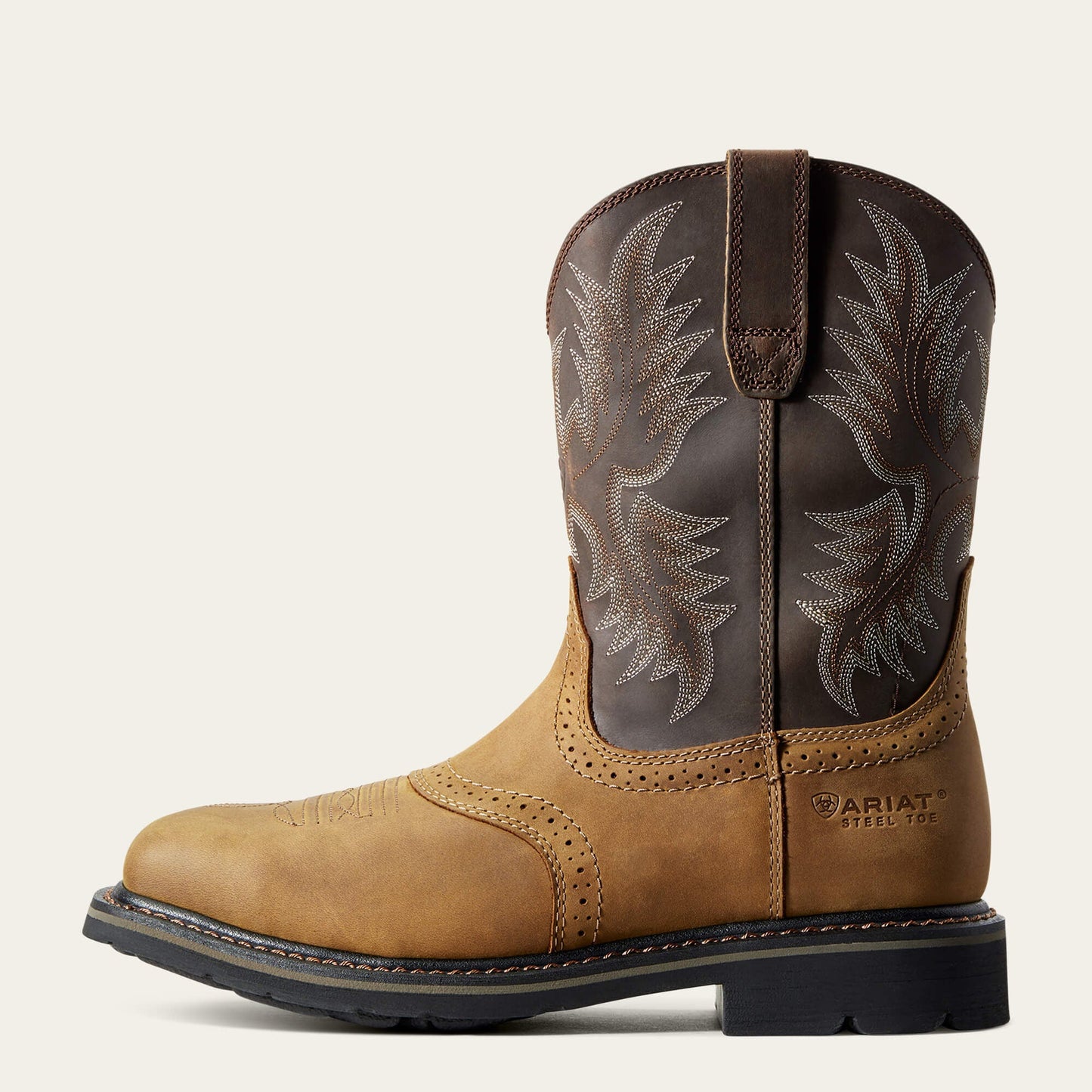 Sierra Wide Square Toe Steel Toe Work Boot Men | Ariat sale