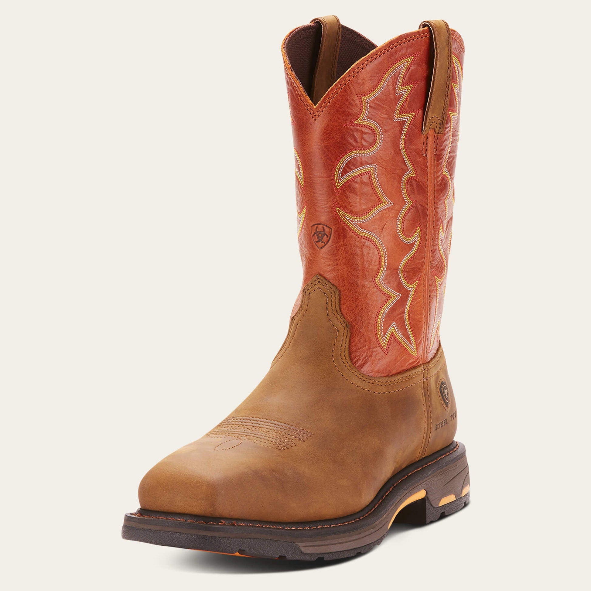 WorkHog Wide Square Toe Steel Toe Work Boot Men | Ariat on sale