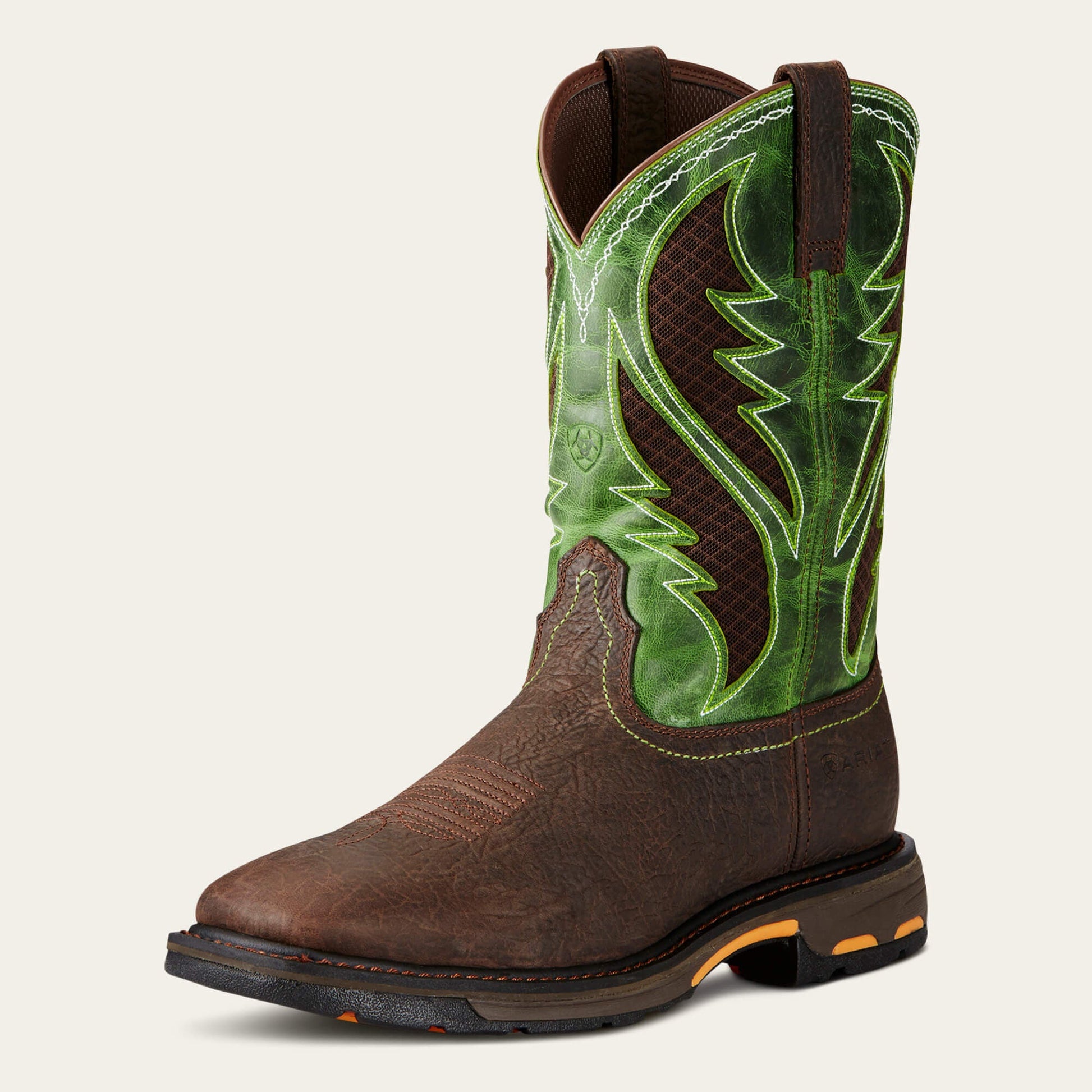 WorkHog Wide Square Toe VentTEK Work Boot Men | Ariat online