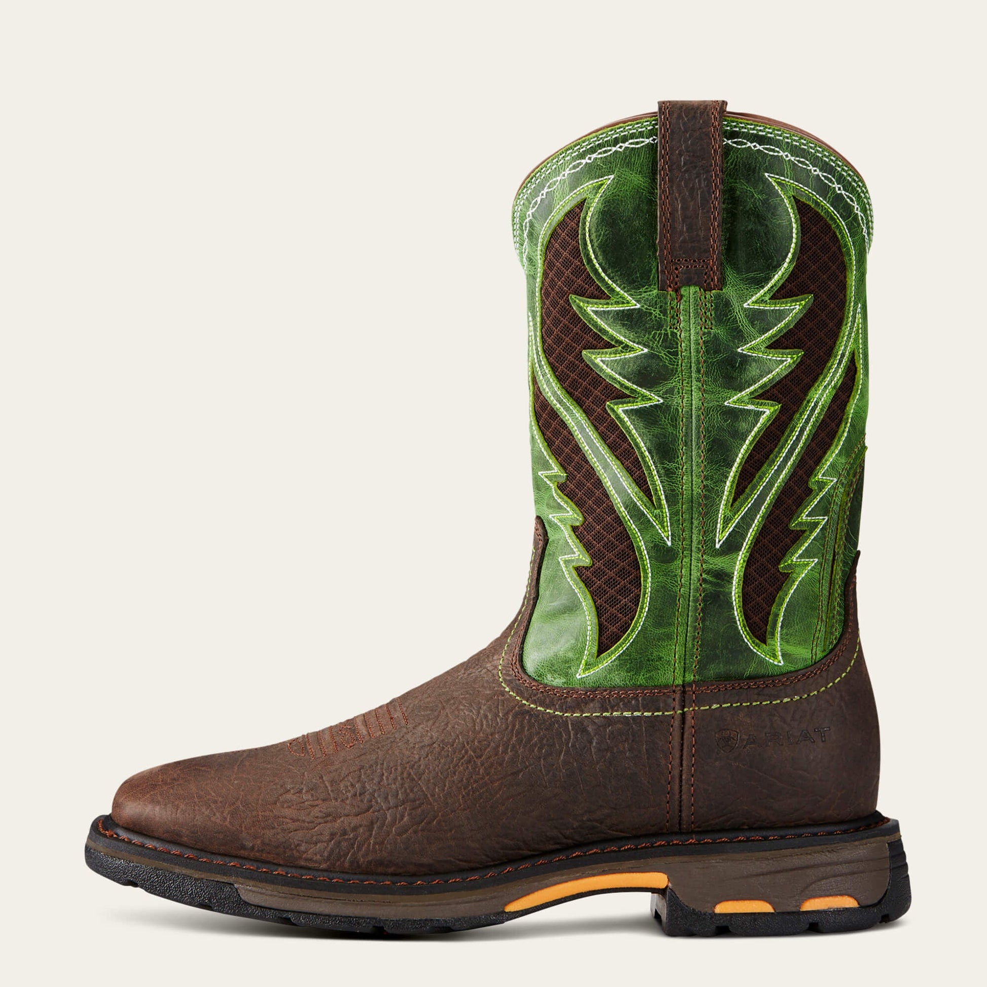 WorkHog Wide Square Toe VentTEK Work Boot Men | Ariat online