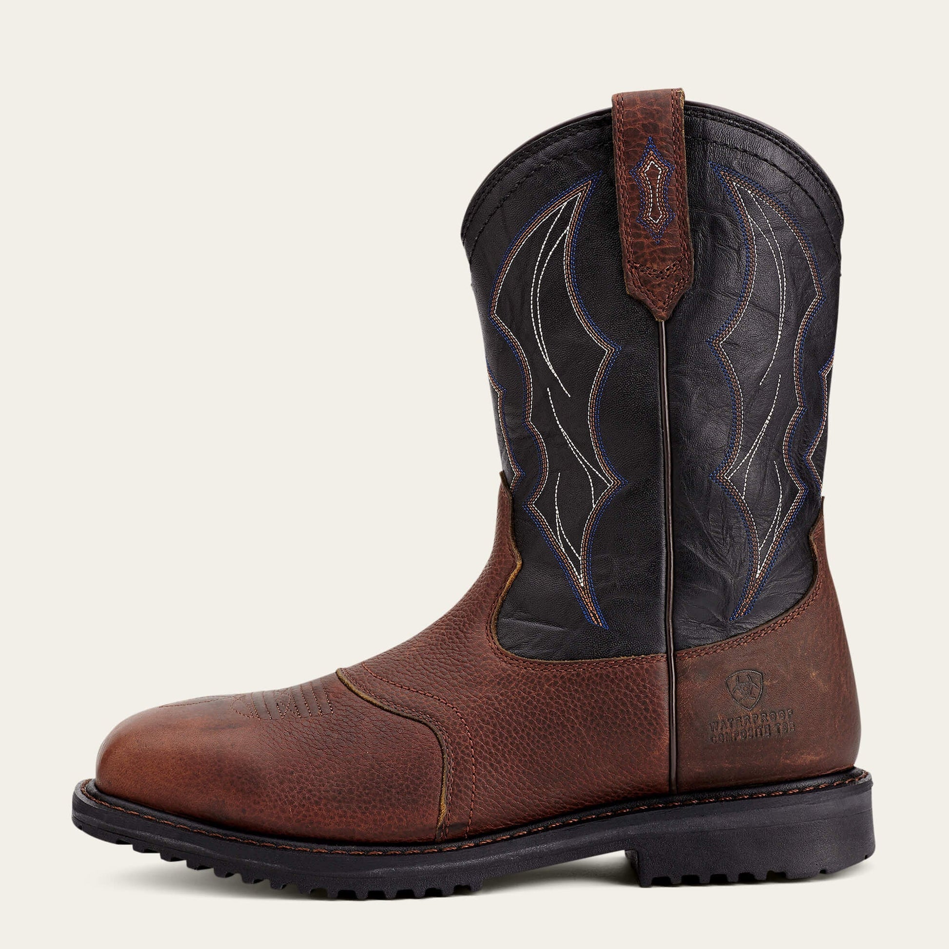 RigTek Wide Square Toe Waterproof Composite Toe Work Boot Men | Ariat outlet