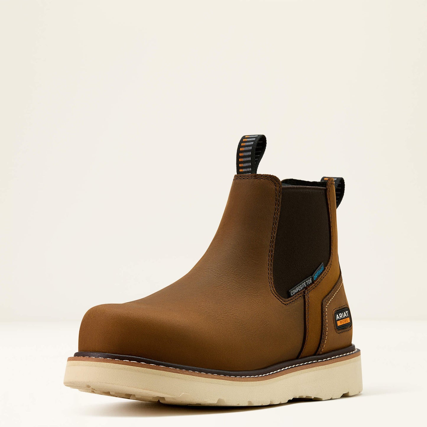 Rebar Wedge Chelsea Waterproof Composite Toe Work Boot Men | Ariat sale