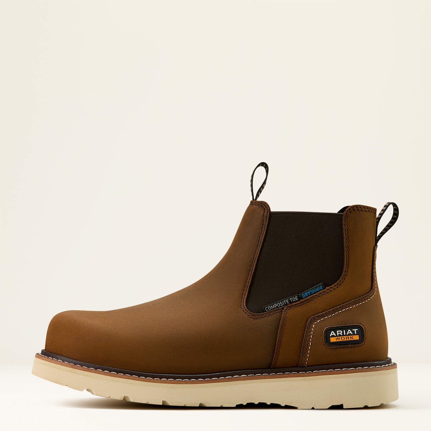 Rebar Wedge Chelsea Waterproof Composite Toe Work Boot Men | Ariat sale