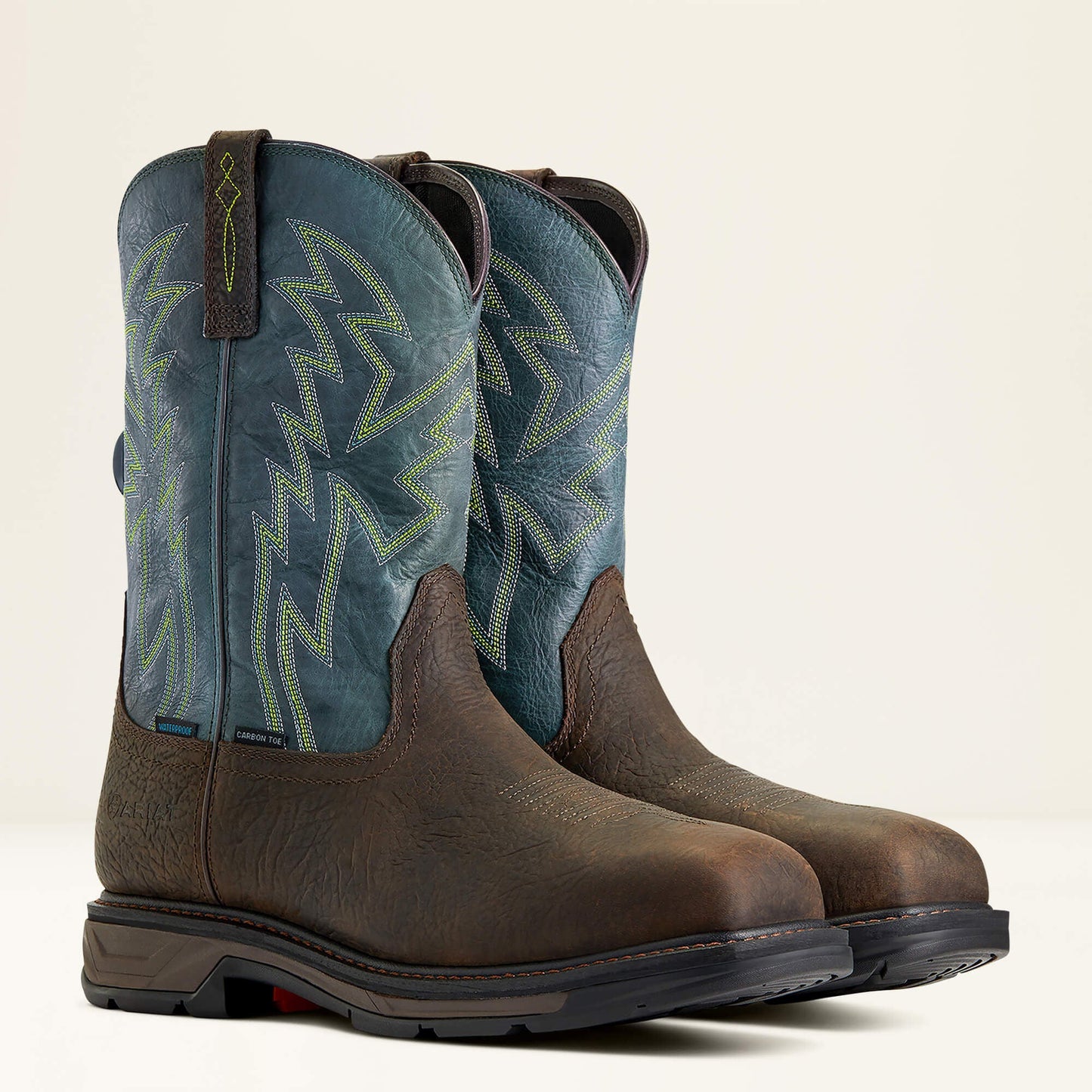 WorkHog XT BOA Waterproof Carbon Toe Work Boot Men | Ariat on sale