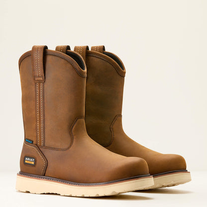 Rebar Wedge Pull-On Waterproof Work Boot Men | Ariat sale