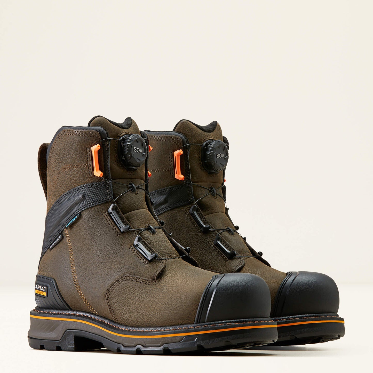 Stump Jumper 8" BOA Waterproof Composite Toe Work Boot Men | Ariat for sale
