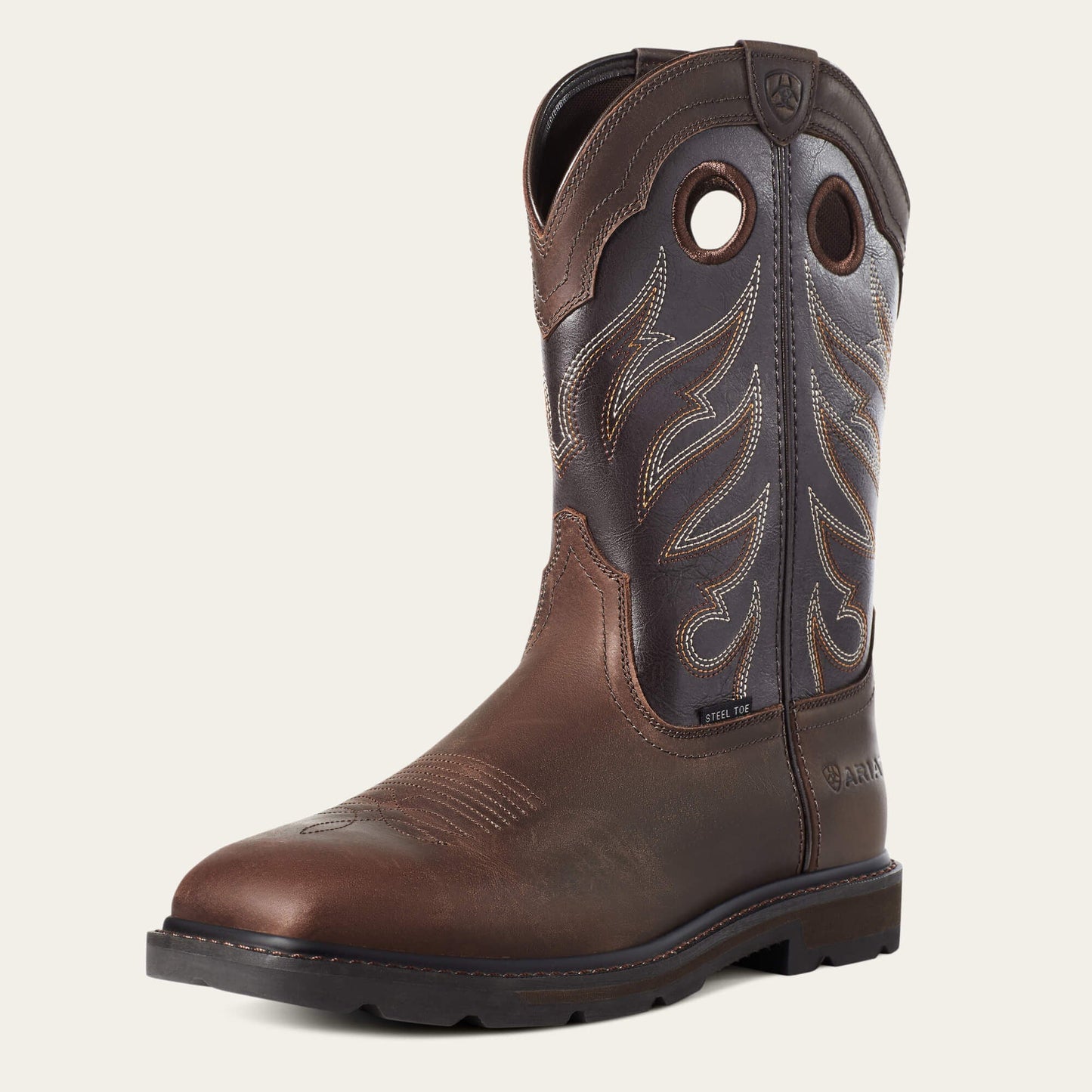 Groundwork Wide Square Toe Steel Toe Work Boot Men | Ariat sale