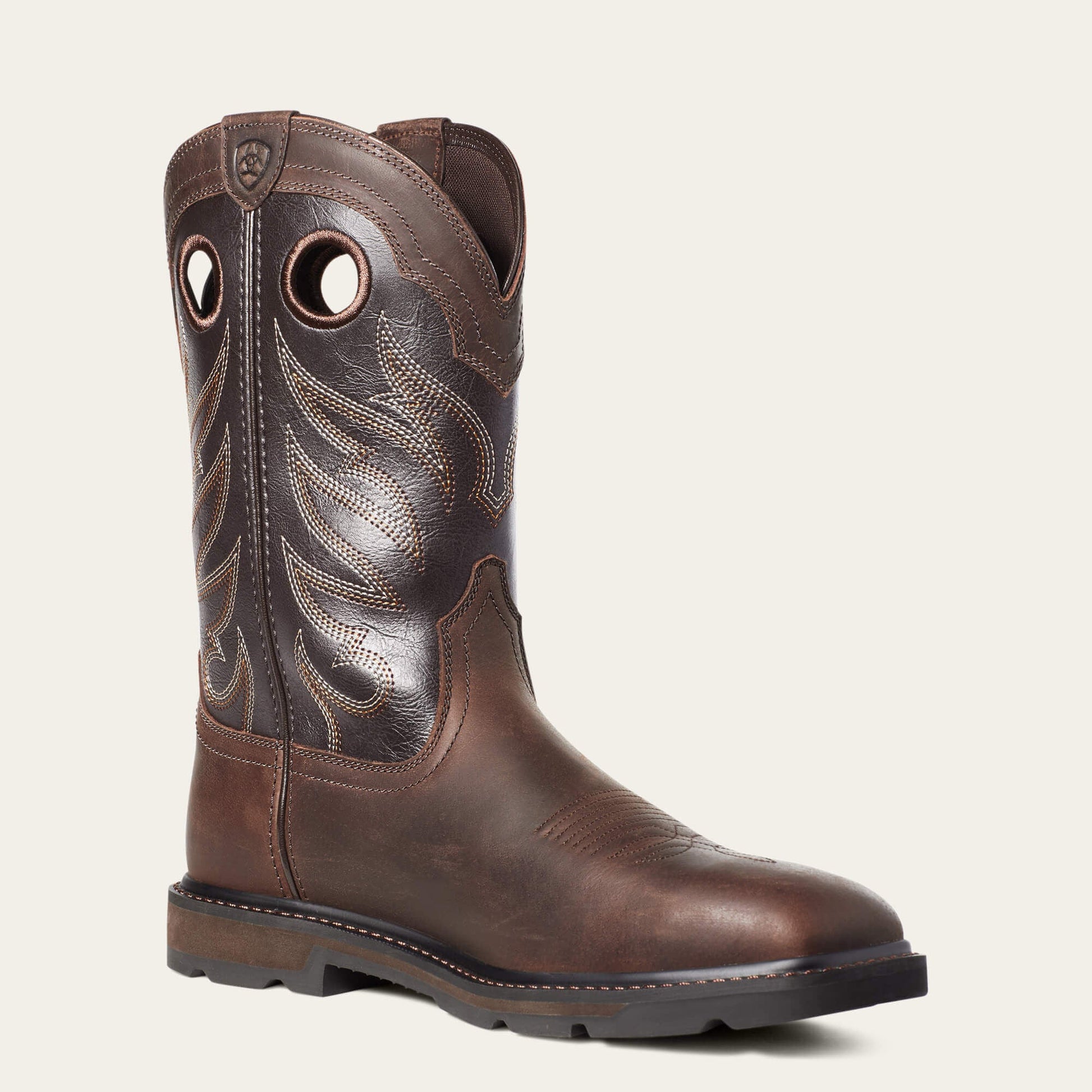 Groundwork Wide Square Toe Steel Toe Work Boot Men | Ariat sale