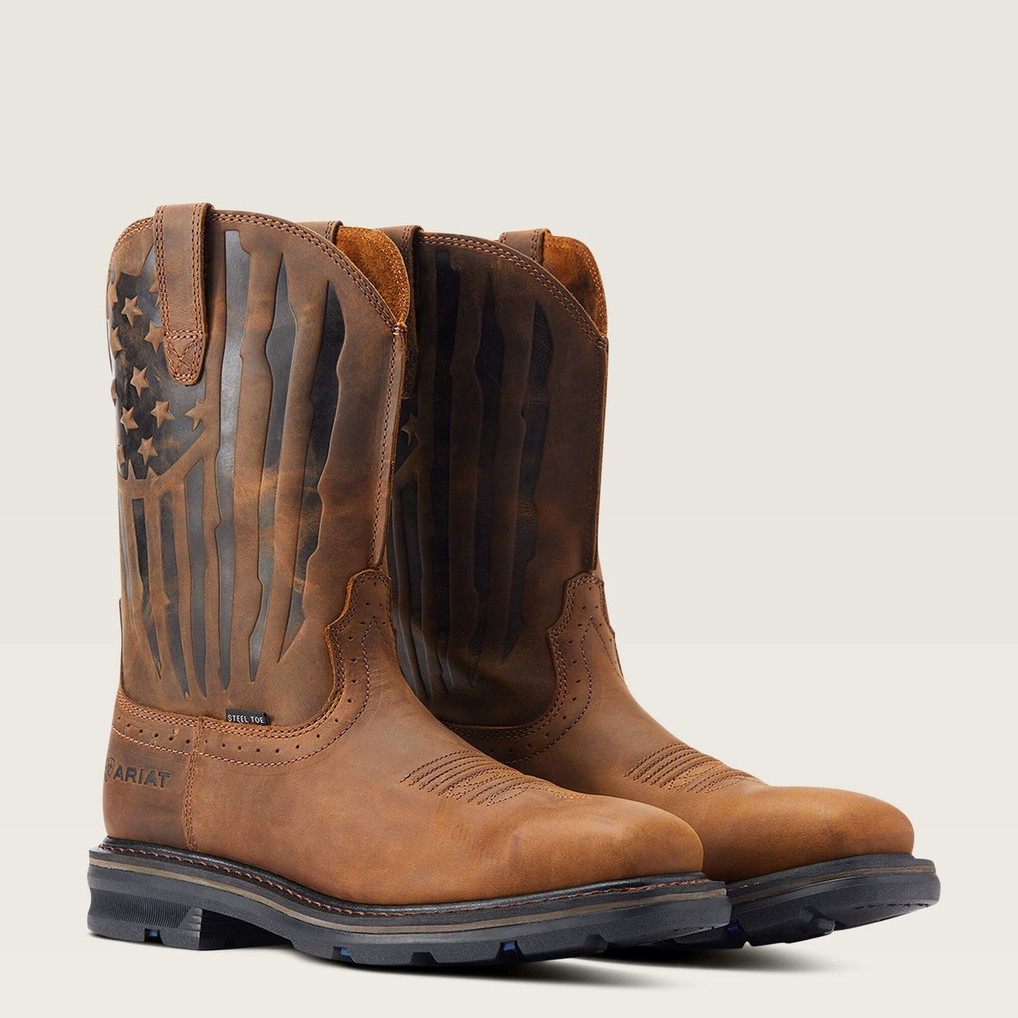 Sierra Shock Shield Patriot Steel Toe Work Boot Men | Ariat on sale
