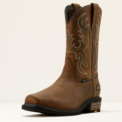 Ironside Square Toe Steel Toe Work Boot Men | Ariat discount