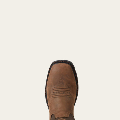 Groundbreaker Wide Square Toe Waterproof Steel Toe Work Boot Men | Ariat outlet