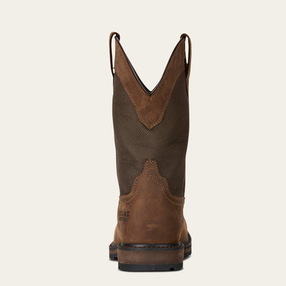 Groundbreaker Wide Square Toe Waterproof Steel Toe Work Boot Men | Ariat outlet