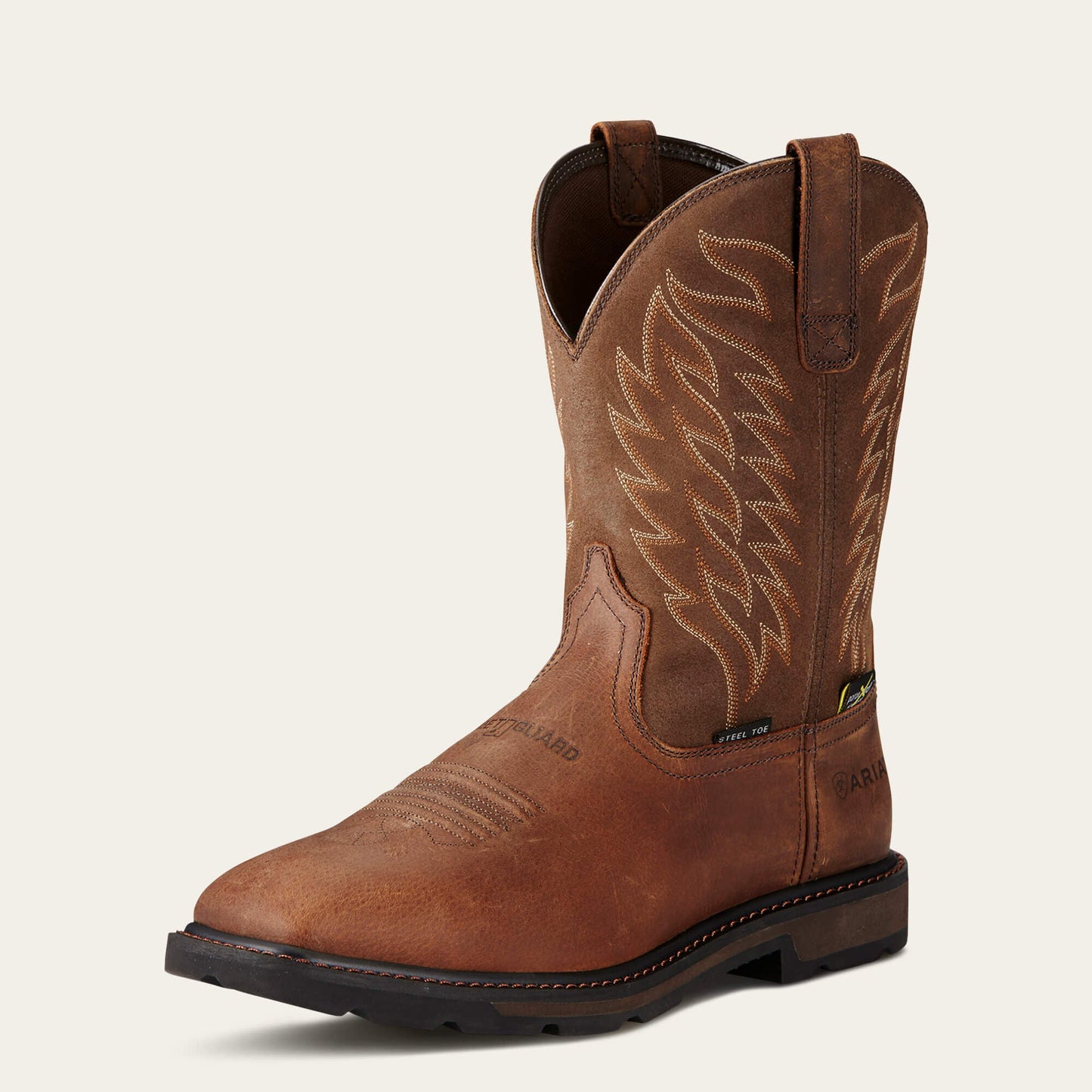 Groundbreaker Wide Square Toe MetGuard MetGuard Steel Toe Work Boot Men | Ariat on sale