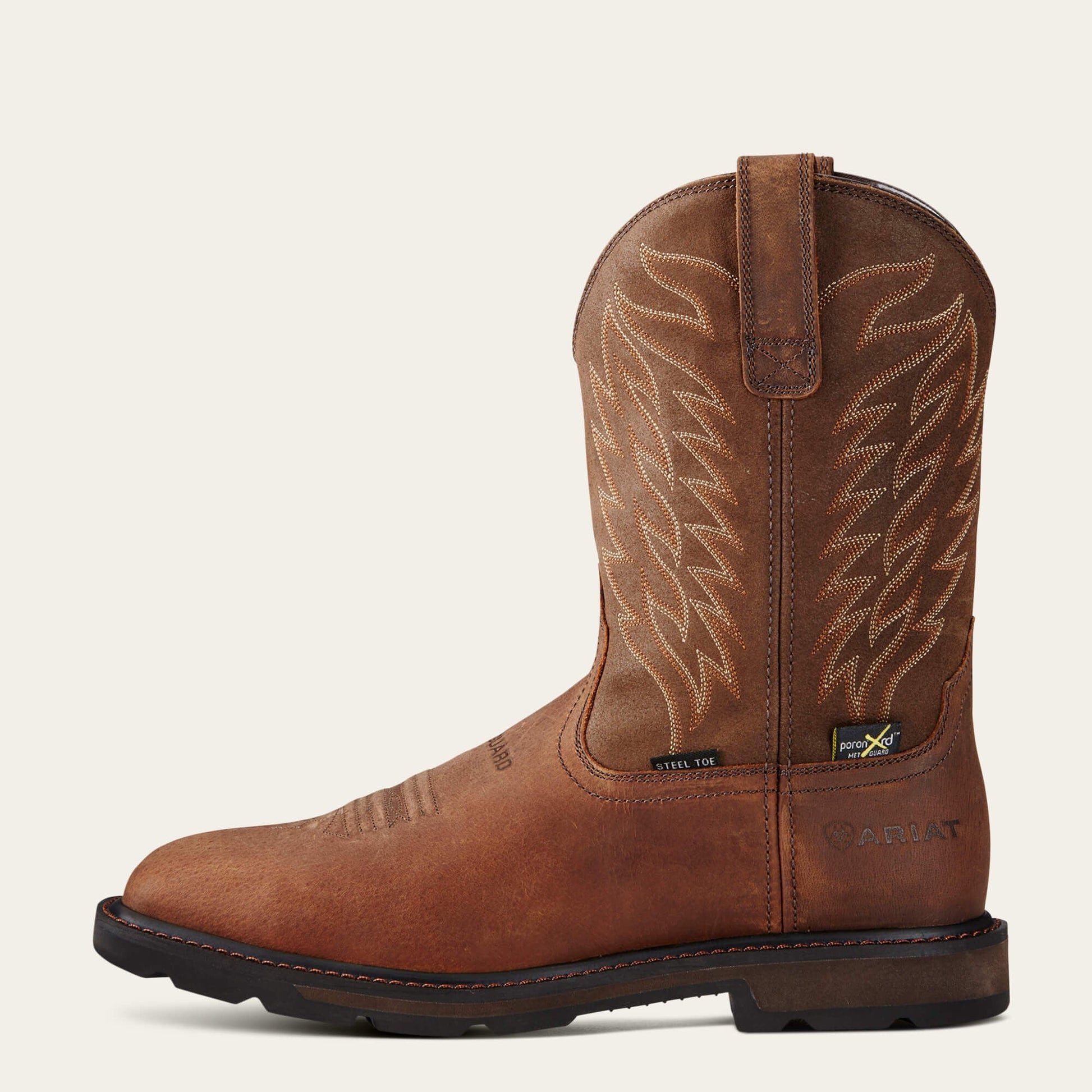 Groundbreaker Wide Square Toe MetGuard MetGuard Steel Toe Work Boot Men | Ariat on sale