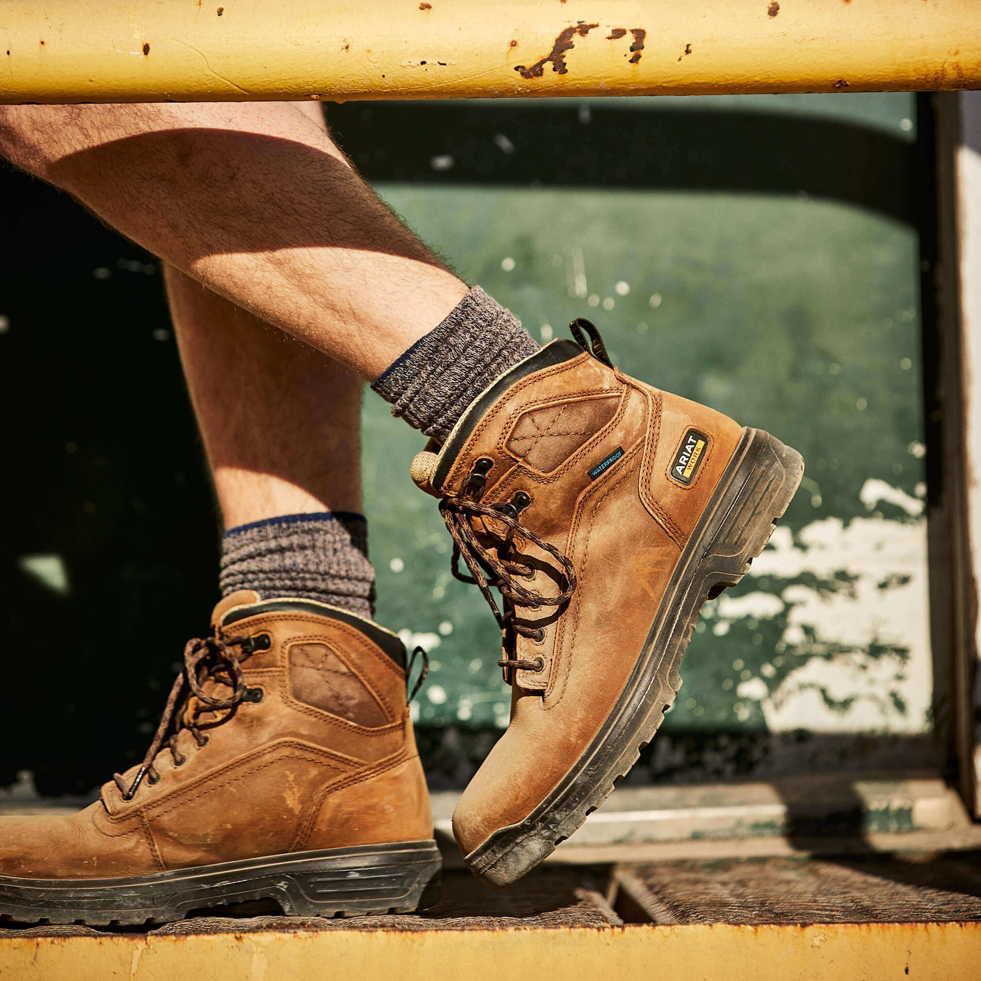 Turbo 6" Waterproof Carbon Toe Work Boot Men | Ariat for sale