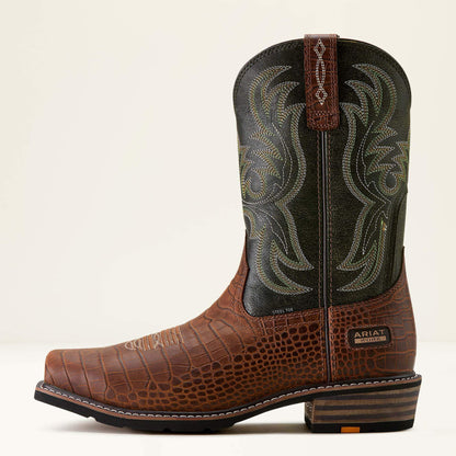 Ironside Square Toe Steel Toe Work Boot Men | Ariat sale
