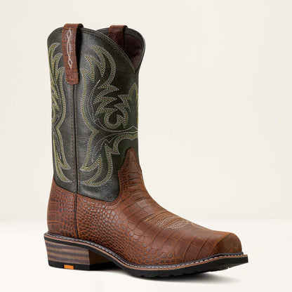Ironside Square Toe Steel Toe Work Boot Men | Ariat sale