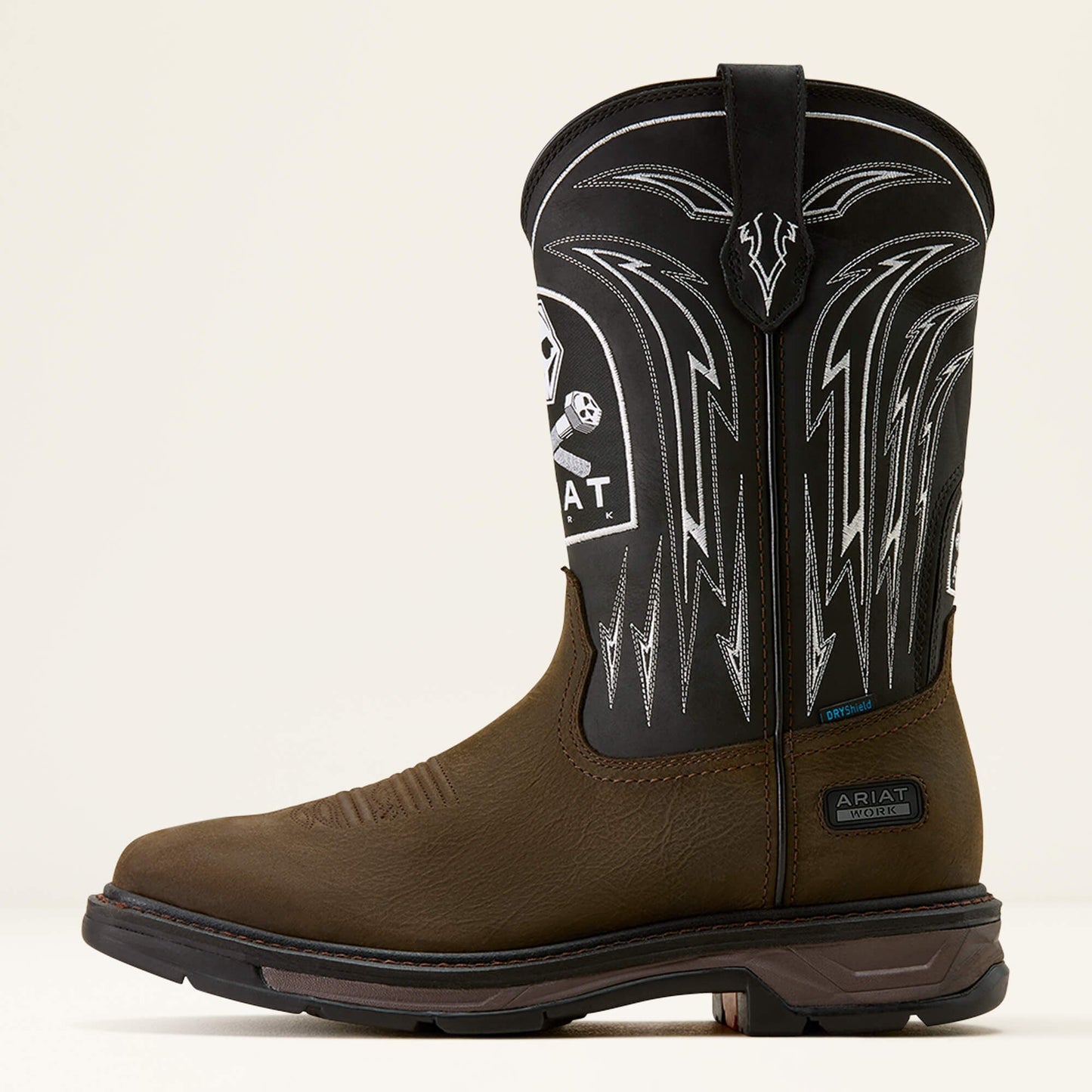 WorkHog XT Bolt Skull Waterproof Wide Square Toe Work Boot Men | Ariat online